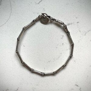 John Hardy Bamboo Sterling Silver Pancing Slim Bracelet